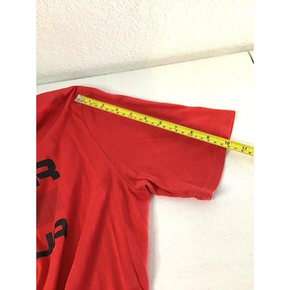 Under Armour Mens Red Graphic T-Shirt Size S - Picture 4 of 6